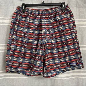 PATAGONIA / 7” Baggies Long Netplus Shells Shorts Size M